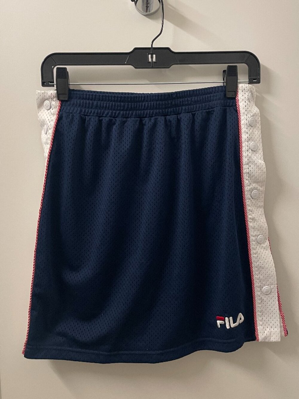 FILA Navy Mesh Athletic Skort